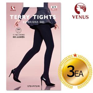 비너스 VN_VST8781 항균테리 보온타이즈 x3(블랙/M-L)