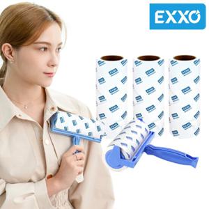 엑소 테이프크리너 T핸들+리필160mm*7M (4개)_총28M