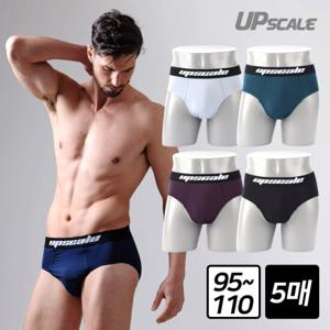 업스케일 빅사이즈 기능성 남성 브리프 삼각팬티 5매세트