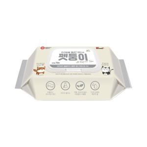 펫모닝 펫둥이 올바디펫티슈 70매