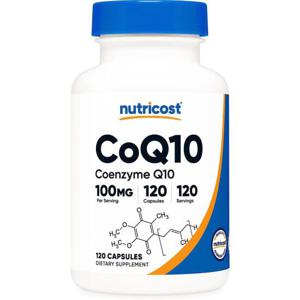 Nutricost 뉴트리코스트 코큐텐 코엠자임큐텐 100mg 120베지캡슐