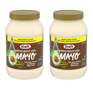 Kraft 크래프트 아보카도 오일 마요네즈 887ml 2개 Avocado Oil