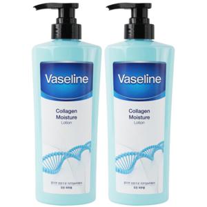 (2개)바세린 콜라겐 모이스처 바디로션 500ml