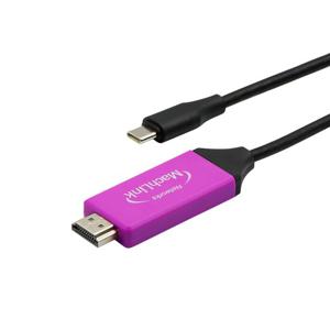 마하링크 USB 3.1 C타입 to 4K HDMI 미러링 케이블 2M ML-CH3802