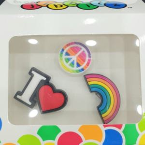 [크록스]크록스 지비츠 Feel The Love 3 Pack 10007325