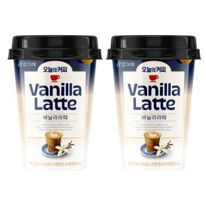 빙그레 오늘의커피 바닐라라떼 250ml x 10개입