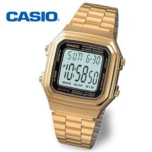 [정품] CASIO 카시오 A178WGA-1A 빈티지 금장 메탈 손목시계