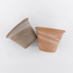 데로마 바숨 듀오 31cm (단품)  이태리토분 화분