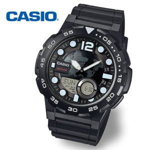[정품] CASIO 카시오 AEQ-100W-1A 월드타임 방수 전자 군인시계