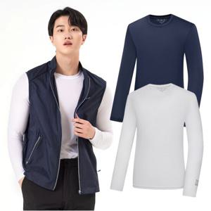 비티알 BTR 남성 골프웨어 여름 긴팔 라운드 이너 티셔츠
