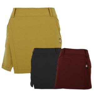 [나나스포츠]여성 비비드 사선랩 큐롯 골프스커트 ASYE4016