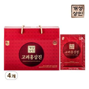개성상인 고려홍삼진 50ml 30포 x 4박스(총 120포) + 쇼핑백