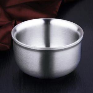 쿠킹스 이중 스텐그릇(11.5cm) 스텐 캠핑그릇