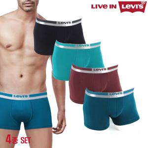 리바이스바디웨어 수피마코튼 남성 드로즈 4종세트 030_4PACK