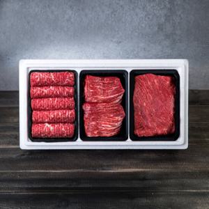 [힘찬한우] 정육4호 선물세트 1.5kg (산적,사태,양지 각 500g씩 / 1++등급)