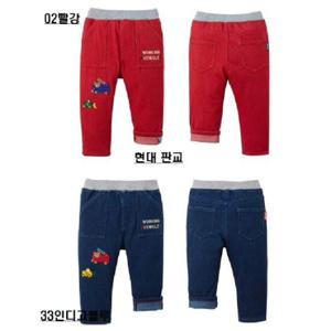 [미키하우스] 사다리차 푸치 워킹 바지 (11J303201)