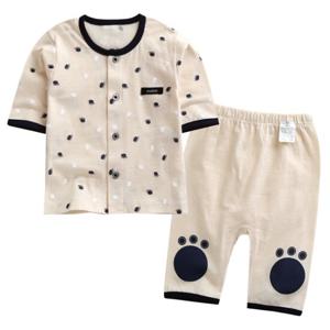 [조이멀티]한국생산 발자국 7부 실내복203129