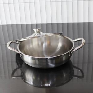 국산 통3중 냄비 인덕션 스텐냄비 전골냄비 24cm