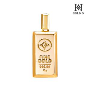 골드앤 14K 클래식 파인골드바 소 팬던트