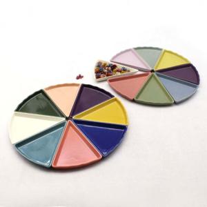달소금 핸드메이드 도자기 플레이팅 피자접시(16color)