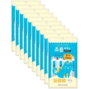 츄릅 짜먹는 참치 60g x 10개묶음