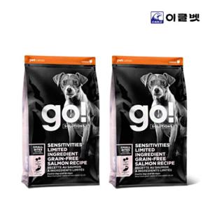 [이글벳]고 솔루션 LID 연어레시피 2.72KG 2팩 / 스몰바이트 /
