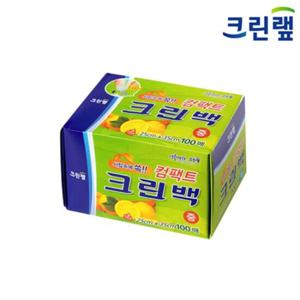 [크린랩]컴팩트 크린백 25cm 35cm_100매_중_위생백 비닐백