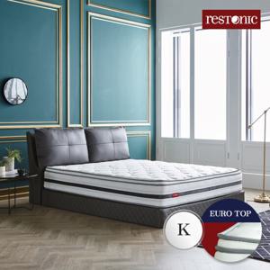 [레스토닉] 헤누스 천연가죽 유로탑 침대(K)