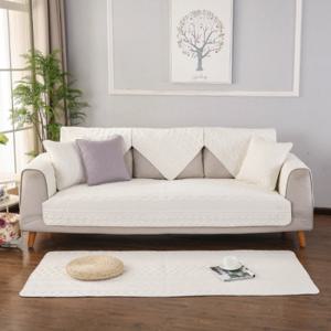 [러빙랩]클레망스 양면 순면 쇼파패드 패드 4인용 소파 90x240cm