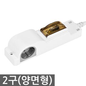 배선차단기 옆으로 2구 1.5m 고용량멀티탭 냉난방기
