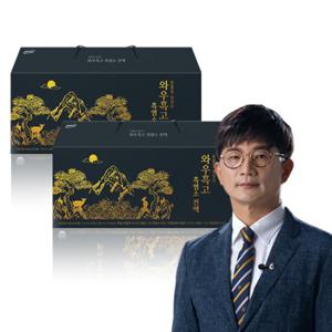 윤홍일 와우흑고 건강즙 흑염소진액 70ml x 30포 2box 2개월