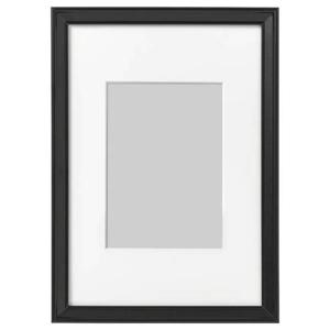 이케아 크노펭 액자 블랙 프레임23x32cm내용물(12-21)x(17-30)cm