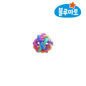 [블루마토] 무지개 딸랑이 탱탱볼 - S [4개세트/RRB001/5.5cm]
