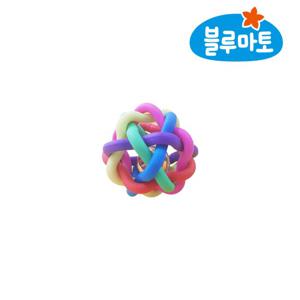 [블루마토] 무지개 딸랑이 탱탱볼 - M [4개세트/RRB002/6.8cm]