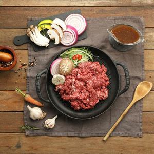 민속친한우 1등급 무항생제 한우 등심2+불고기1 세트 (각 300g,총 900g)