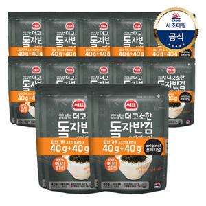 [사조대림] 더 고소한 자반김 돌자반80G x12개