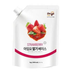 아임요 과일베이스 딸기 1kg 1박스 12개