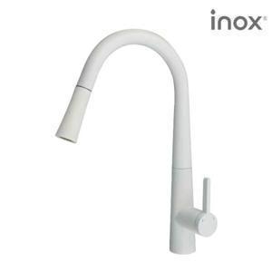 [INOX]아이녹스 무광 스텐 SUS304  주방수전 JT-B300-WH 화이트