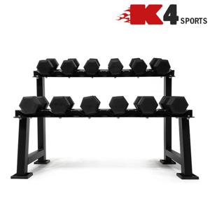 K4스포츠아몸디 2단덤벨보관대 거치대 아령보관대 정리대 K4-201