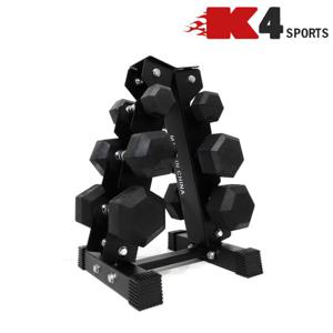 K4스포츠 3단덤벨보관대 아령 덤벨 거치대 정리대(K4-205)