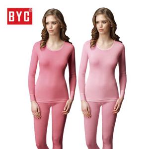 BYC 여성 내복 상하의세트 면100% 여자 내의 할머니 가을 겨울