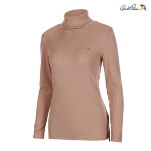 [아놀드파마]아놀드파마 여성 골지 터틀넥 니트 베이지