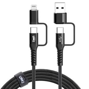 4in1 고속충전케이블 PD C타입 애플 맥북 갤럭시탭UMCA-4in1-60W