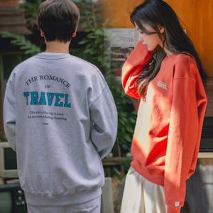 크루클린 TRAVEL 헤비 크루넥 스웨트셔츠 CKL4103LS - 3 colors