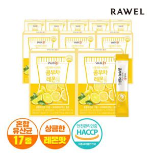 로엘 콤부차 레몬 분말 스틱 10박스 (5g x 30포)