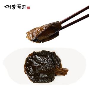[대양푸드] 실속 대용량 알싸한 고추냉이잎 장아찌 절임 2kg