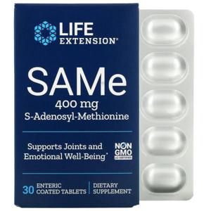 Life Extension 라이프익스텐션 S-아데노실-메티오닌 400mg 30정