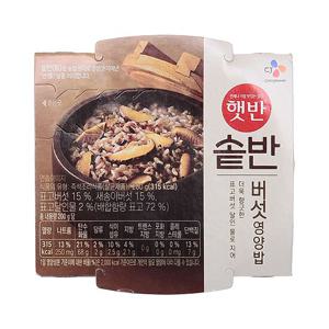 햇반솥반 버섯영양밥 200g