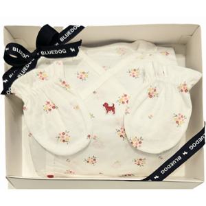 [블루독베이비]로맨틱플라워배내가운+손싸개SET 45170-001-04SET