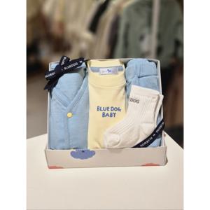 블루독베이비 10 25SS봄신상(BL)가디건3set상하세트B골지양말2종 (451706721381010)